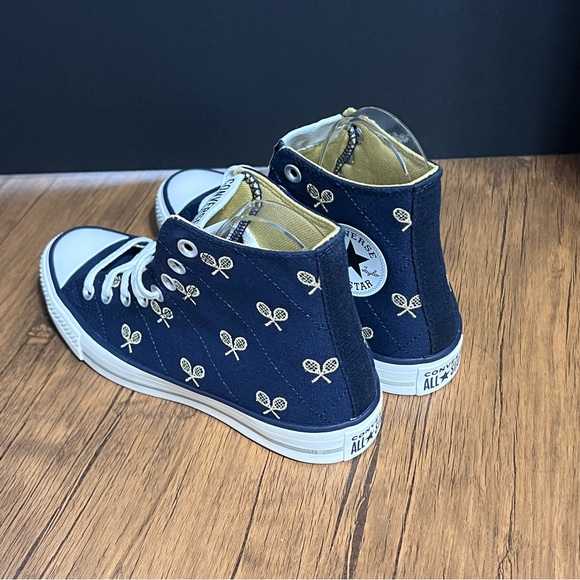 Converse CTAS Hi Top Clubhouse Sneakers M6.5 W8.5 Obsidian Blue/Trailhead Gold - Picture 3 of 12